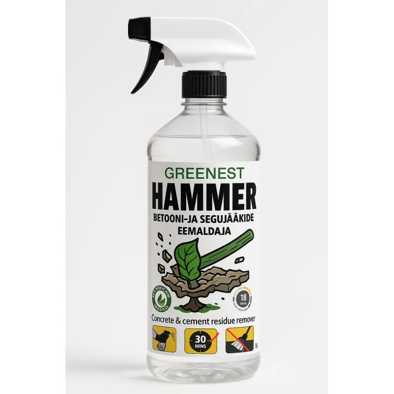 Betoonieemaldaja GreenEST Hammer 1L