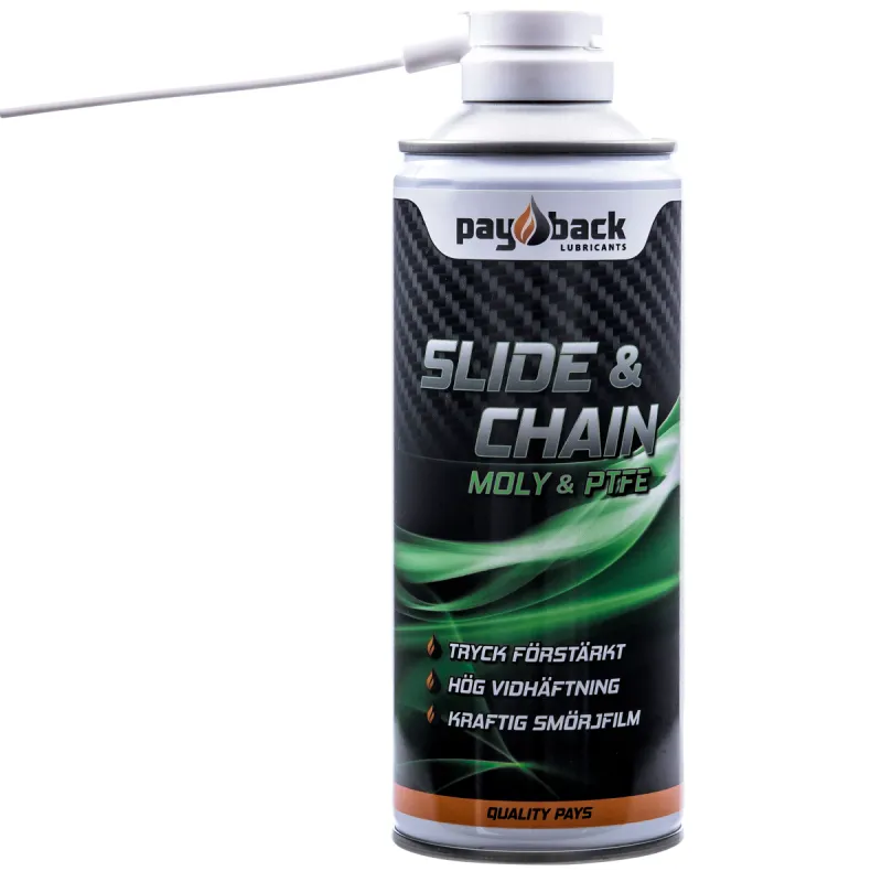 Slide & Chain Lube Moly ja PTFE
