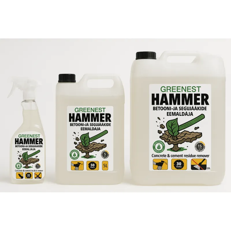Betoonieemaldaja GreenEST Hammer 5L