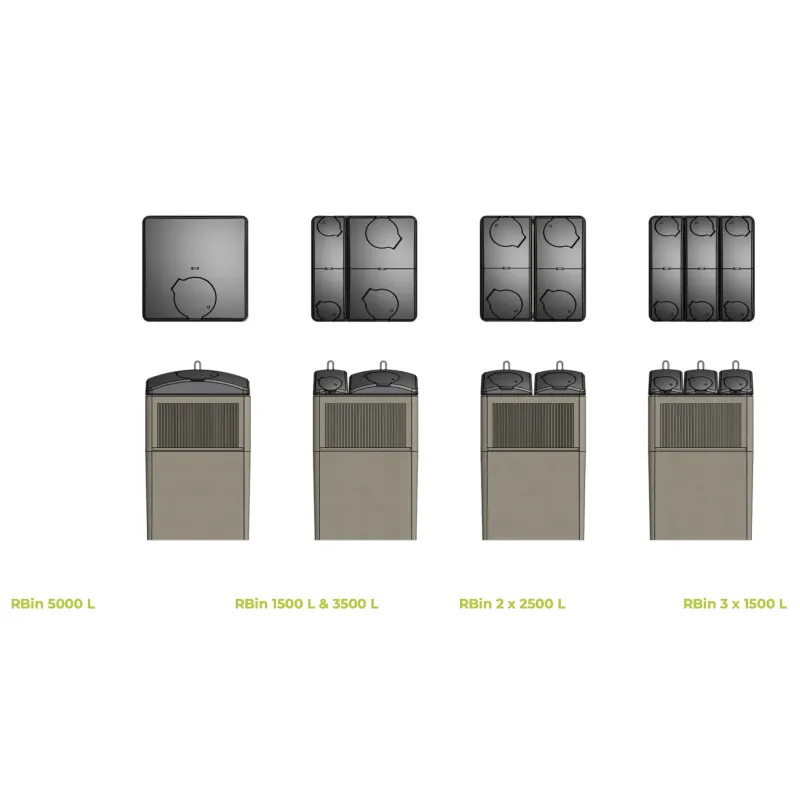 TraFlux R-Bin 1500/2500/3500/5000L